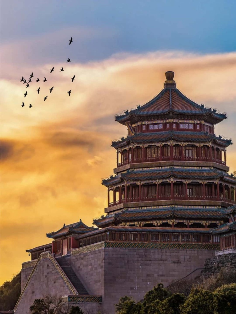 Turnul Parfumului Budist de la Palatul de Vară, Beijing