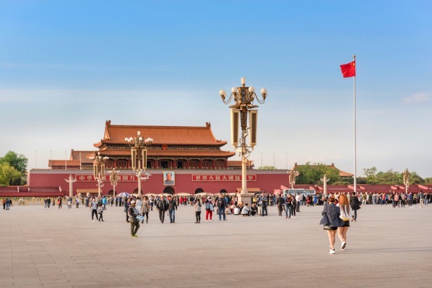 Piața Tian'anmen și Poarta Tian'anmen, Beijing